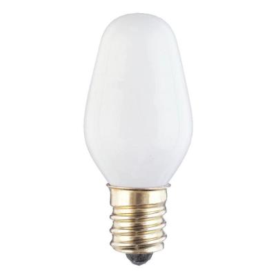 7 Watt C7 Incandescent Light Bulb