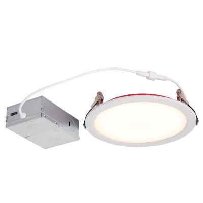 15 Watt (100 Watt Equivalent) 6-Inch Dimmable Fire-Rated Slim Recessed LED Downlight with Color Temperature Selection, ENERGY STAR
