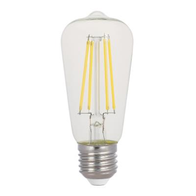 8 Watt (100 Watt Equivalent) ST15 Dimmable Filament LED Light Bulb