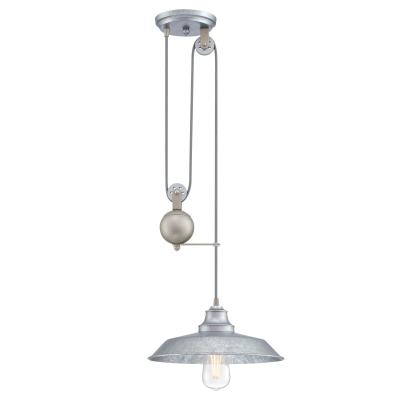 Iron Hill Indoor Pulley Pendant