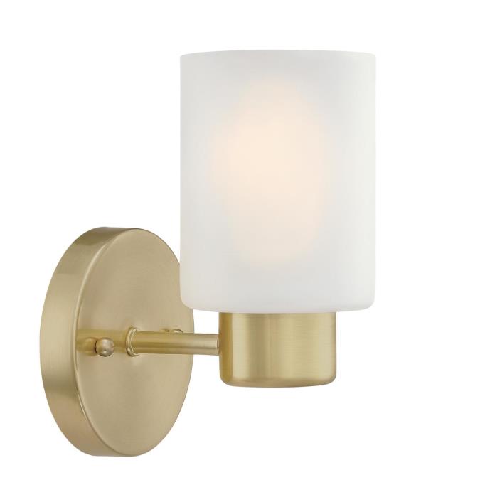 Westinghouse Lighting Sylvestre One-Light Wall Fixture, Champagne