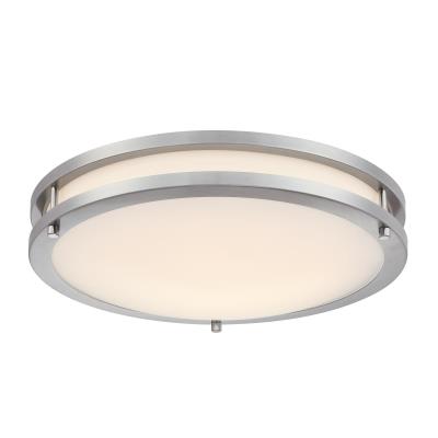 Lauderdale 16 inch 23 Watt LED Indoor Flush Mount Ceiling Fixture with Color Temperature Selection