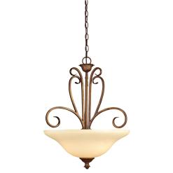 Regal Springs Three-Light Indoor Pendant