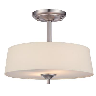 Parker Mews Two-Light Indoor Semi-Flush Ceiling Fixture