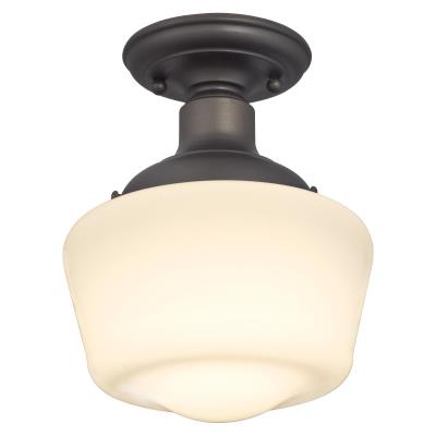 Scholar One-Light Indoor Semi-Flush Ceiling Fixture