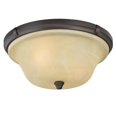 Tolbut Two-Light Indoor Flush Ceiling Fixture