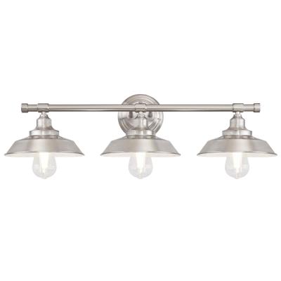 Iron Hill Three-Light Indoor Wall Fixture