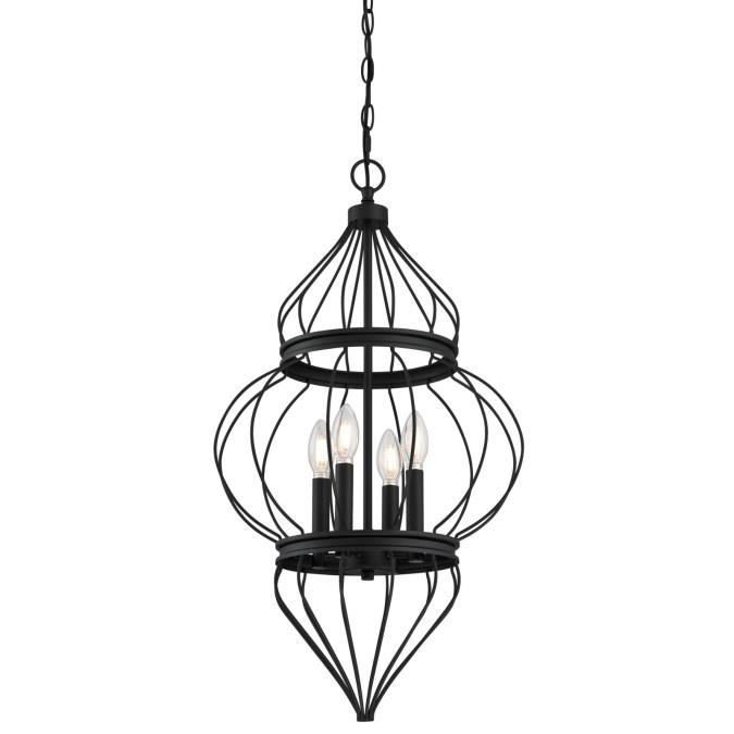 Westinghouse Lighting Salma Four-Light Indoor Chandelier, Matte