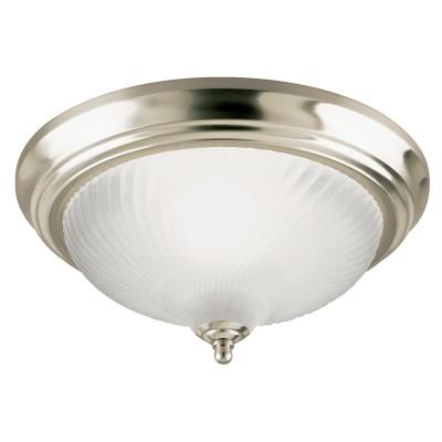 One-Light Indoor Flush-Mount Ceiling Fixture