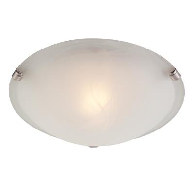 12-Inch, One-Light Flush Mount Ceiling Fixture