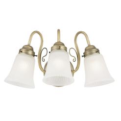 Three-Light Indoor Wall Fixture