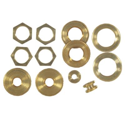 12 Assorted Locknuts