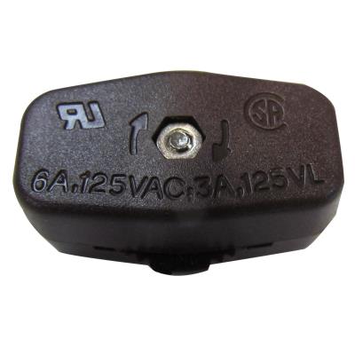 Feed-Through On/Off Switch, Brown