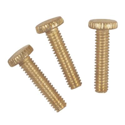 Three 1/2" Knurled Head Screws