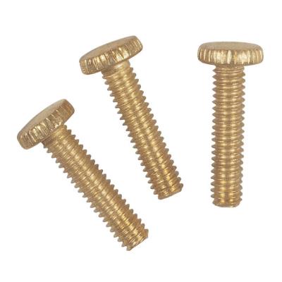 Three 3/4" Knurled Head Screws