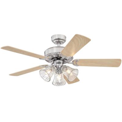 Newtown 42-Inch Indoor Ceiling Fan with Dimmable LED Light Fixture
