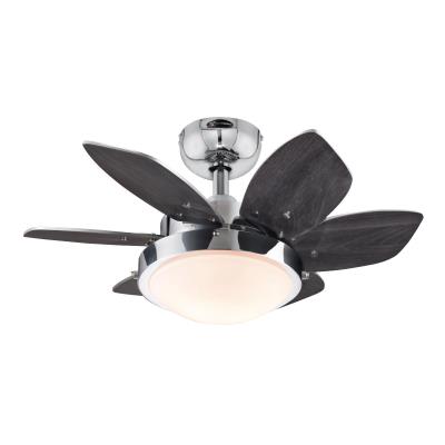 Quince 24-Inch Indoor Ceiling Fan with Dimmable LED Light Fixture