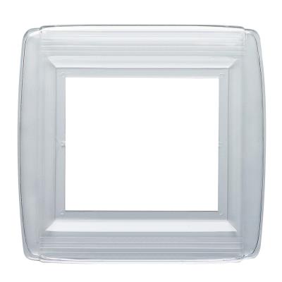 Double-Gang Plastic Wall Shield