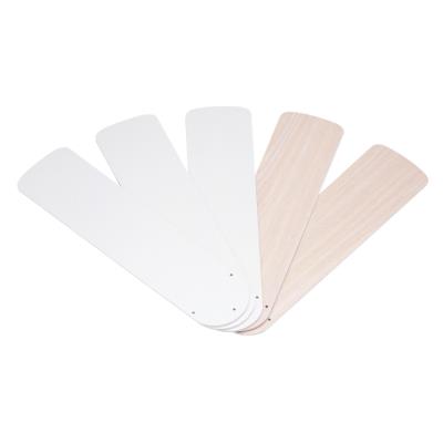 42-Inch White/Bleached Oak Replacement Fan Blades